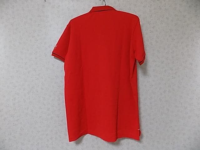 38891 大きいサイズ　ルコック　メンズ　ポロシャツ　赤　3L