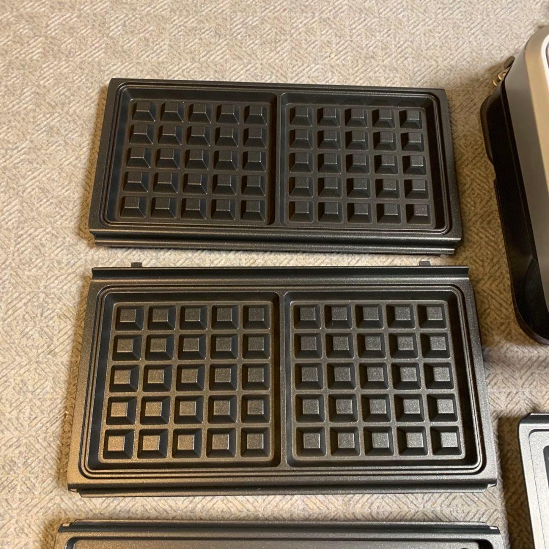 H331\" delonghi マルチグリルエブリデイサンド&ワッフルメーカー