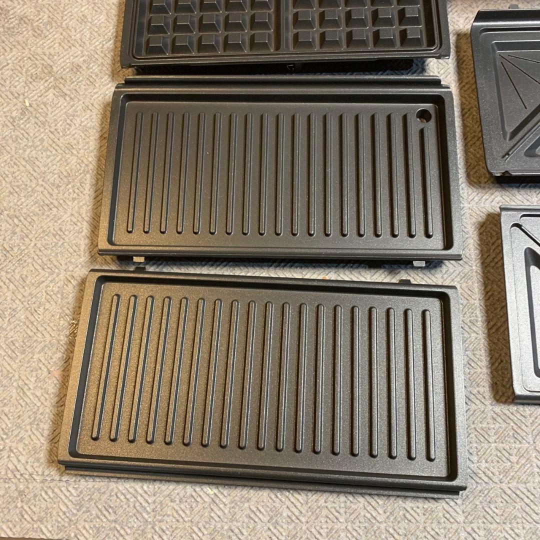 H331\" delonghi マルチグリルエブリデイサンド&ワッフルメーカー