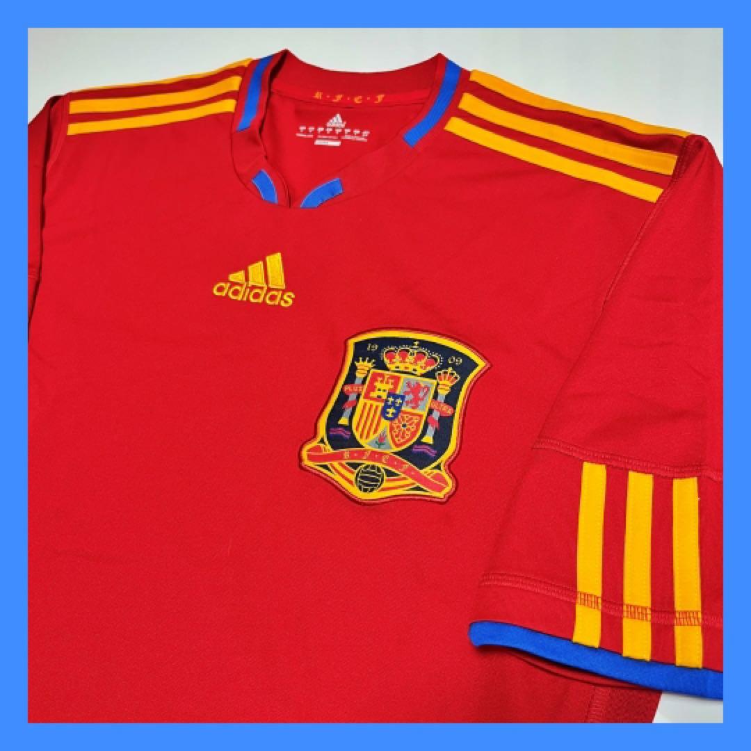 【デッドストック】ADIDAS 2010スペイン代表ユニフォーム  半袖
