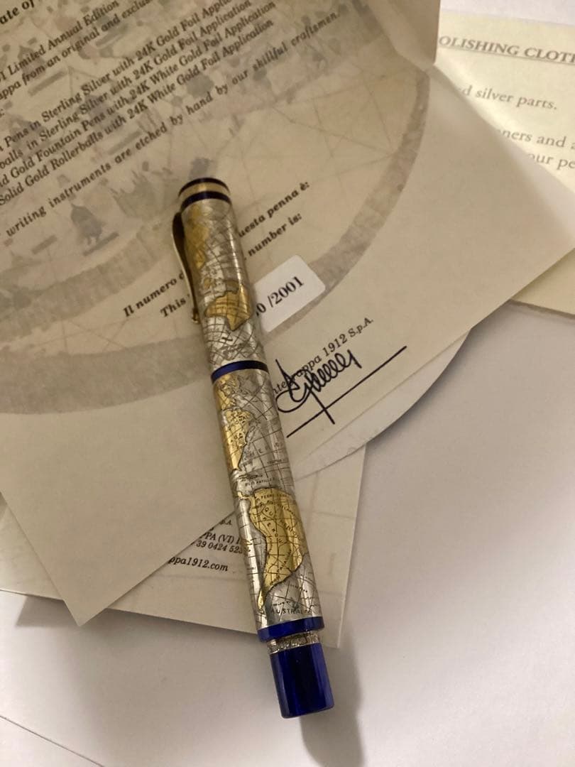 モンテモンテグラッパ Montegrappa 万年筆　リミテッドエディション