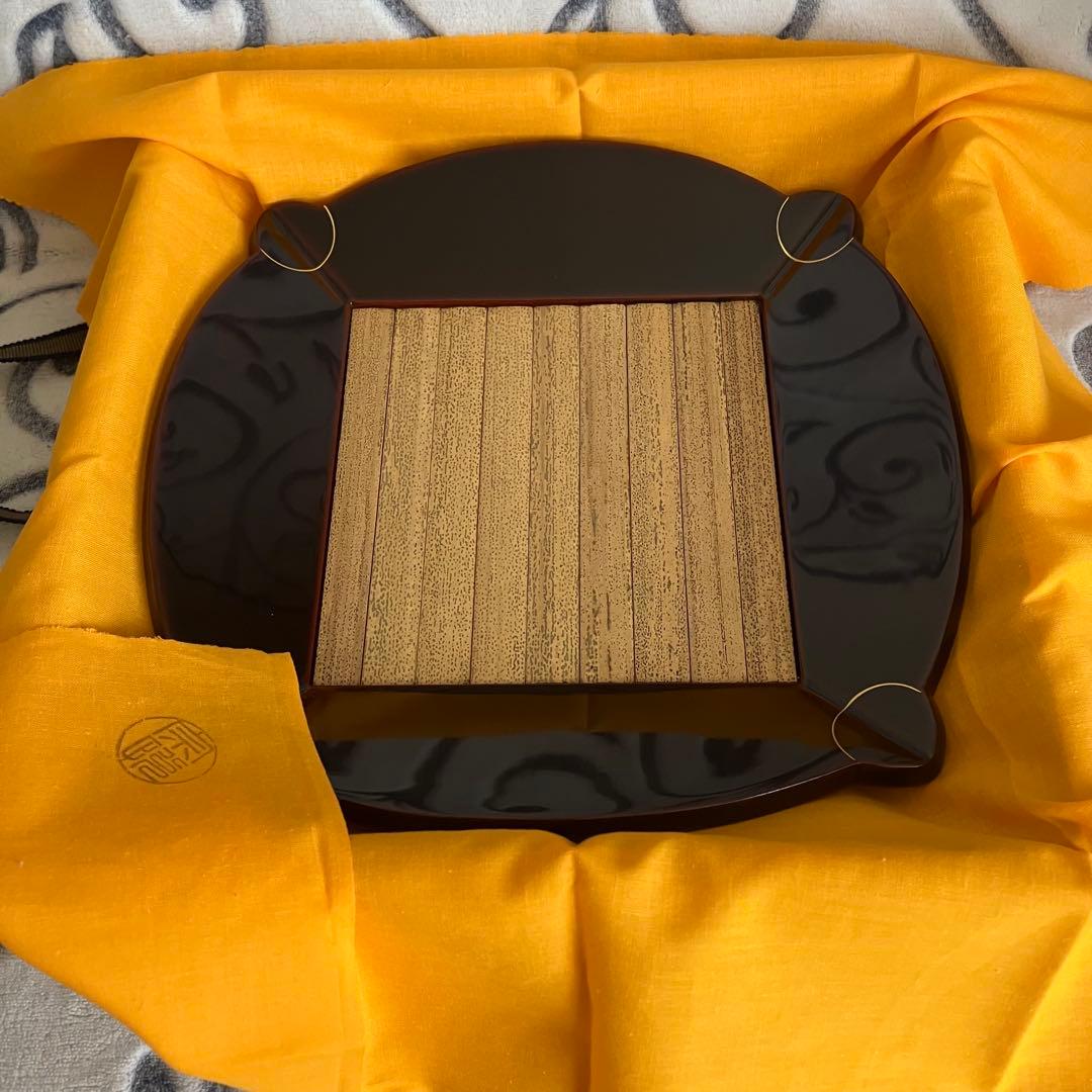 茶道具 中村宗悦 鵬雲斎好七宝盆 干菓子器 共箱