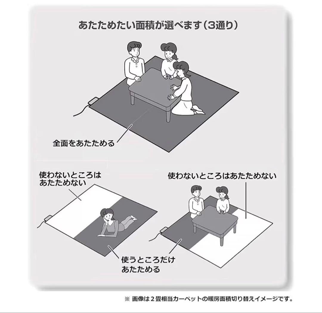 【未開封】Panasonic 着せ替えカバー付きホットカーペット