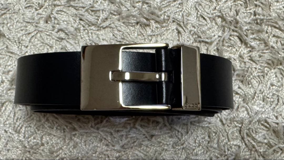 GUCCI ブラック ベルト 40