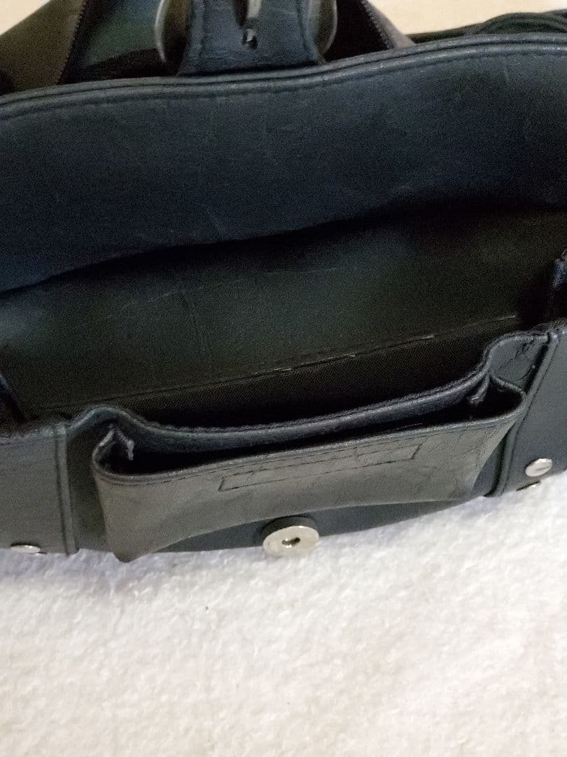 【希少】Harley Davidson ボディバッグ 黒 レザーウエストバック