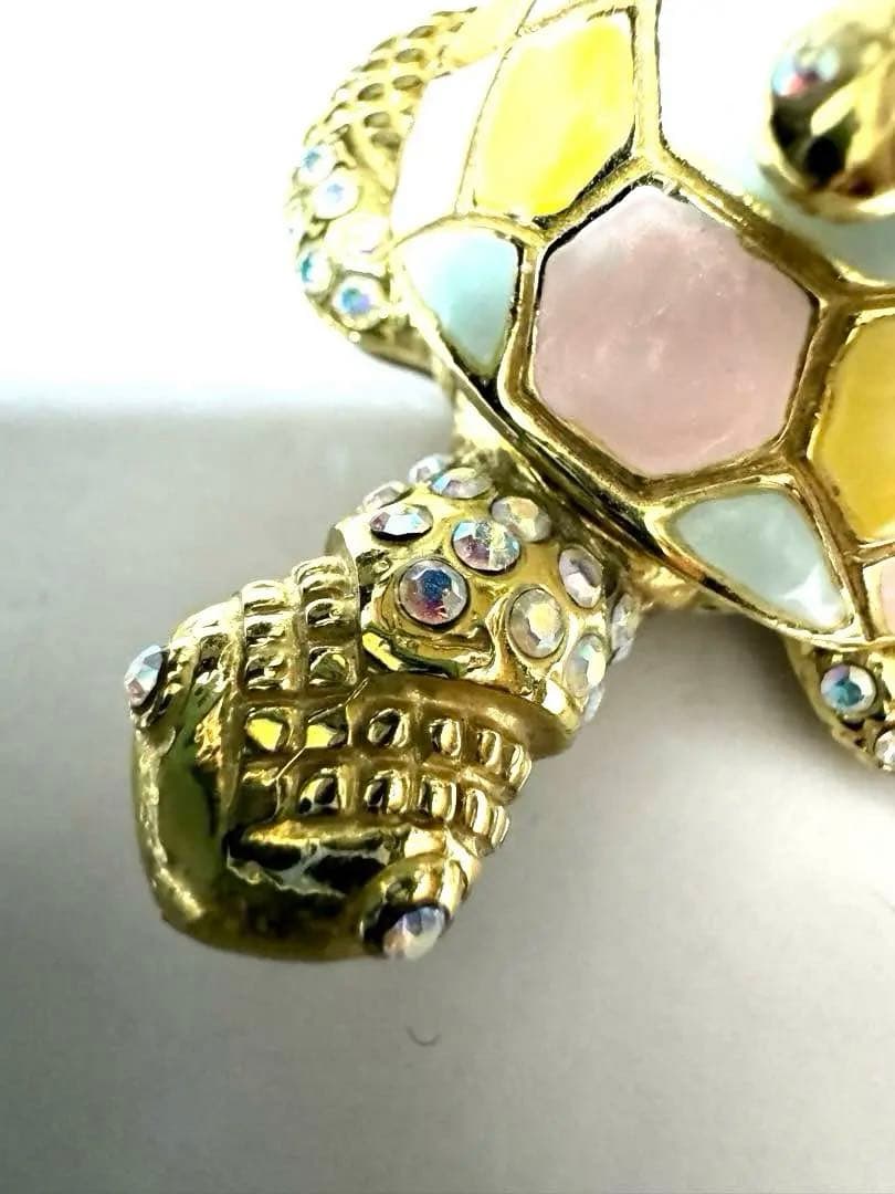 カラフルな亀のジュエリーケース