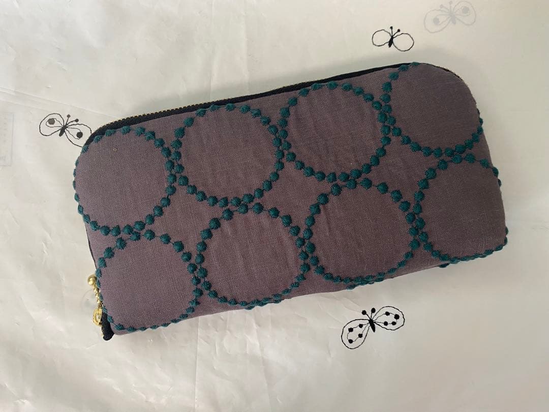 専用　ミナペルホネン　ハンドメイド　バック　長財布