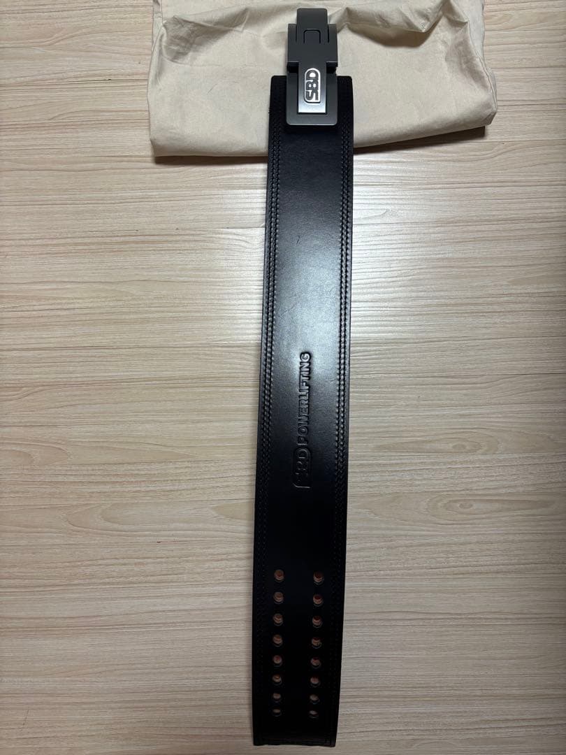 【新型新ロゴ】 SBDパワーリフティングベルト　サイズＳ