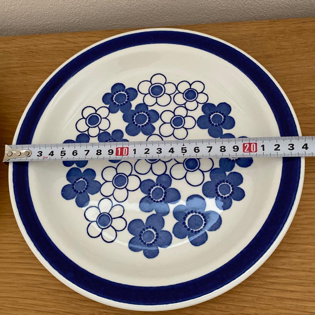 ①ロールストランド 希少　アネモン プレート 24cm 2枚セット