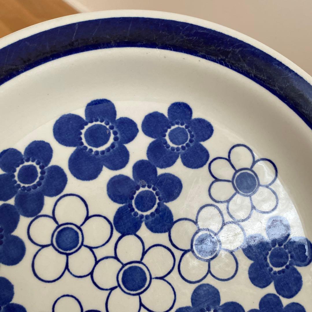 ①ロールストランド 希少　アネモン プレート 24cm 2枚セット