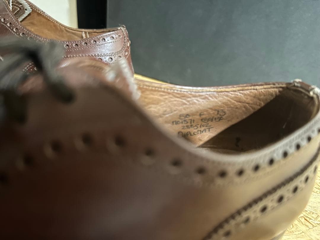 l*9様 Church's DIPLOMAT 73LAST 50F 旧チャーチ