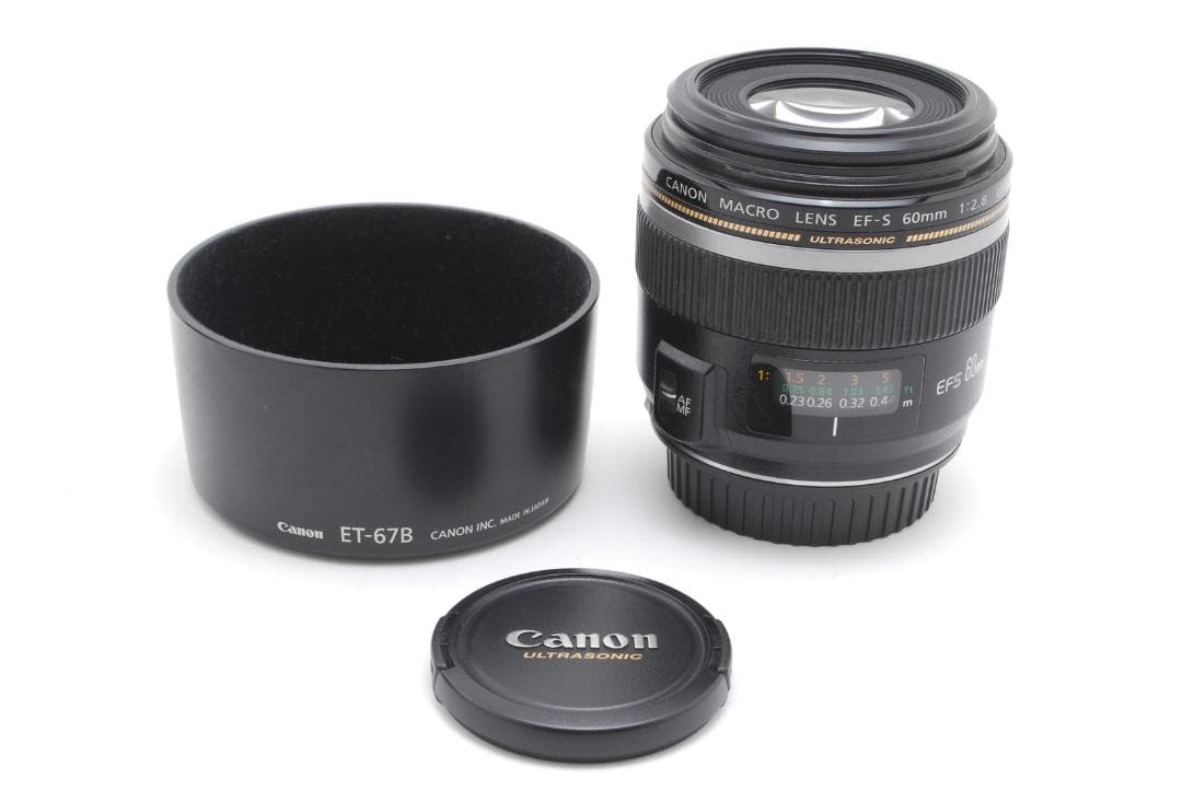 レンズ(単焦点) Canon EF-S 60mm f/2.8 Macro USM L0250