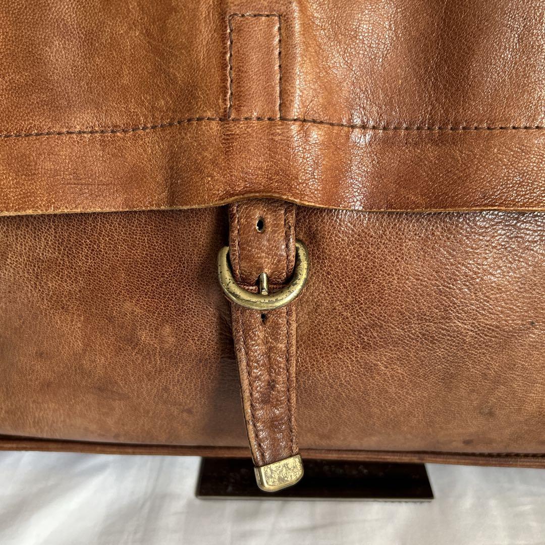 【希少】dan genten ビジネスバッグ ブリーフケース オールレザー A4