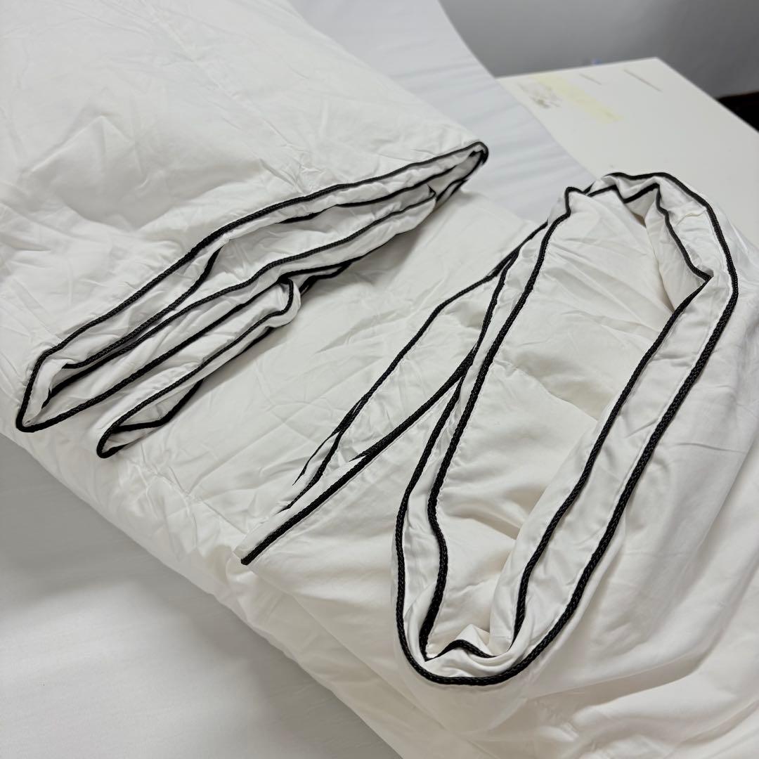 31開封済み　羽毛布団　セミダブル　掛け布団　100％羽毛1.4kg　RDS認証