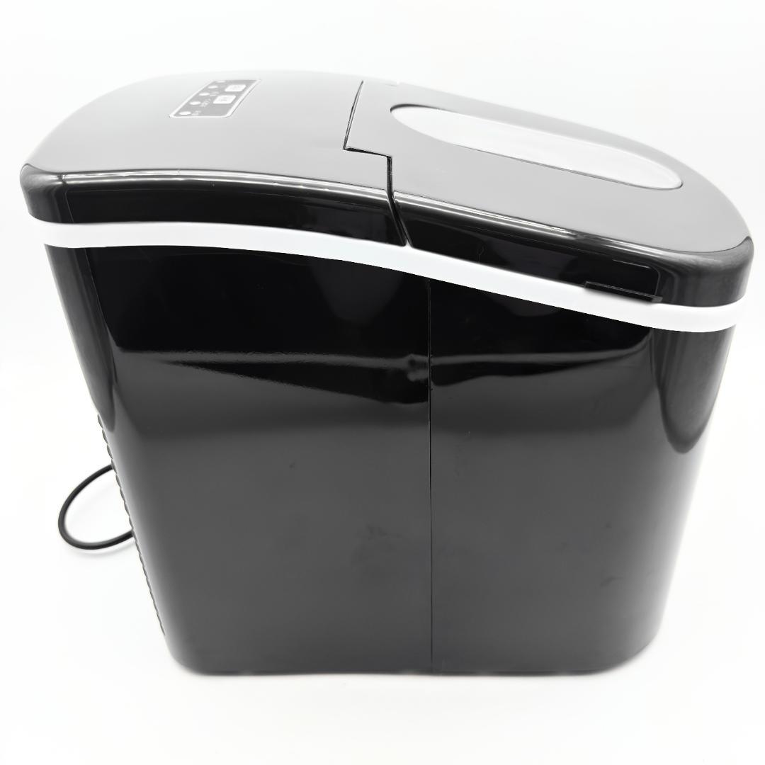 【未使用に近い】コンパクト高速製氷機 SR-HIM01 ブラック 黒