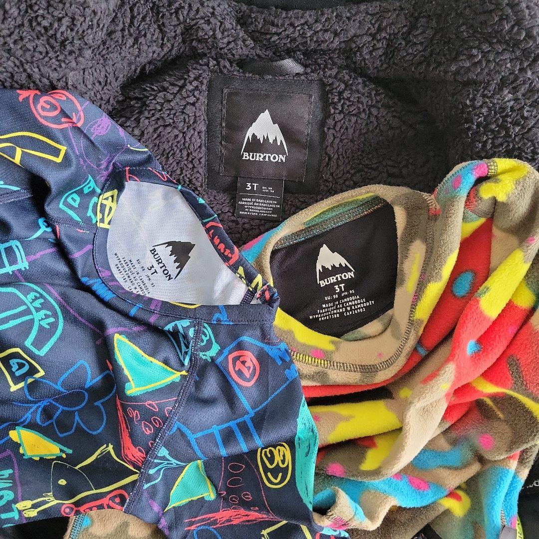 BURTON　スノーボードウェア　キッズ　トドラー　スノーグローブセット