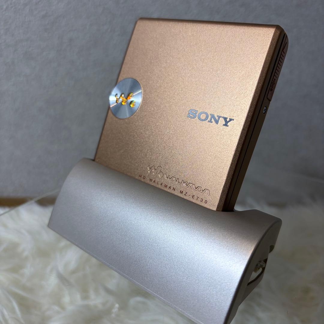 【希少カラー】SONY MDウォークマン MZ-E730 オレンジ
