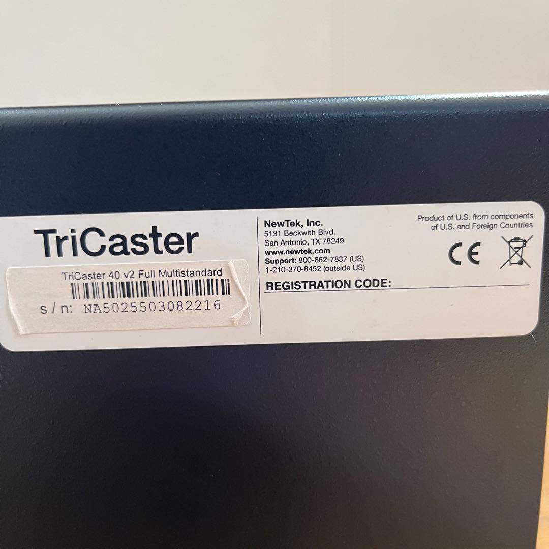 NewTek TriCaster 40 v2 マルチスタンダード