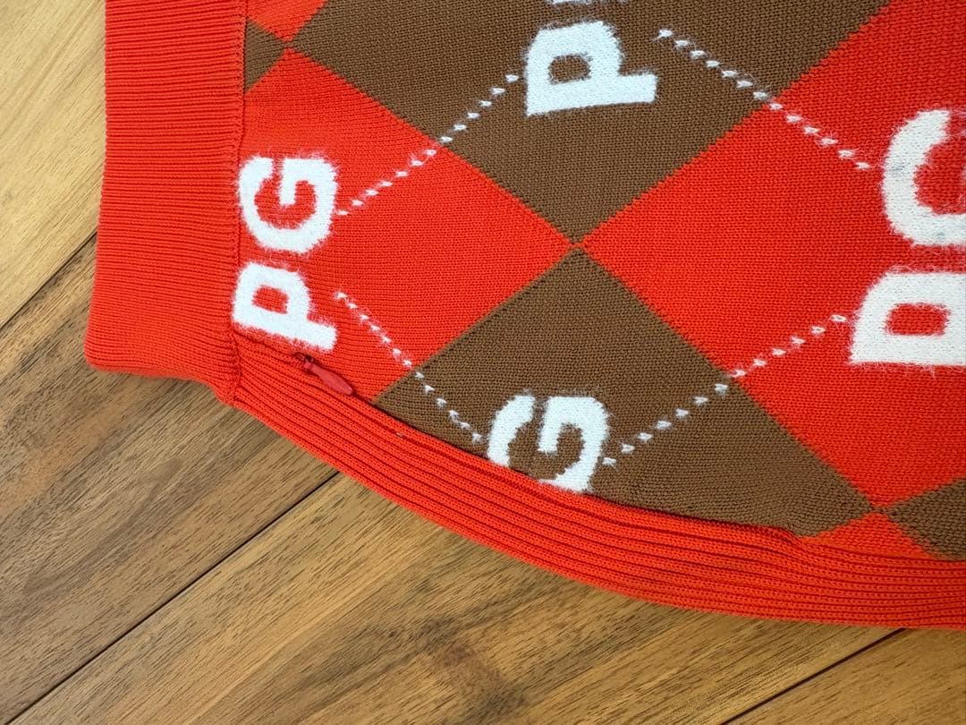 新品・PEARLY GATES 【定価35200円】ニットスカート Sサイズ