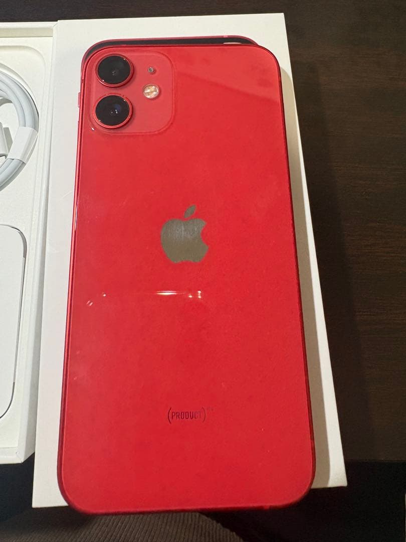 【美品】iPhone12mini 128GB PRODUCT(RED)