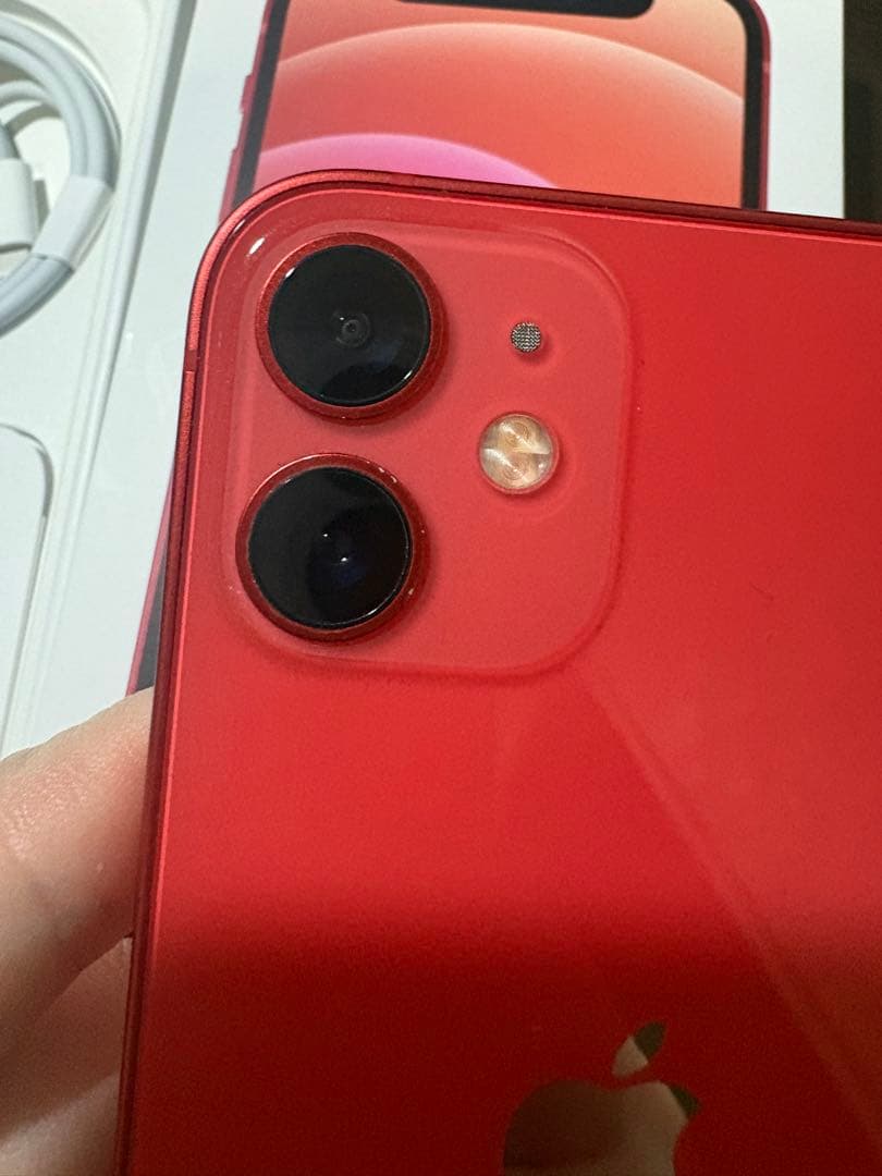 【美品】iPhone12mini 128GB PRODUCT(RED)