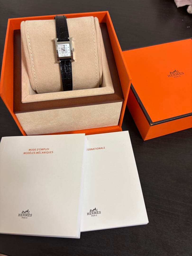 HERMES Hウォッチ11Pダイヤミニ h1.110