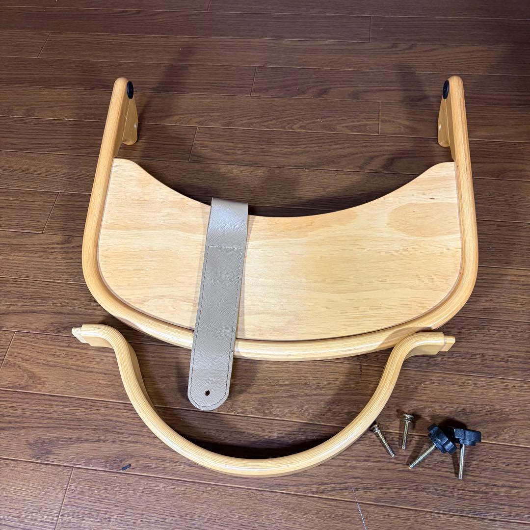 組み立て不要 大和屋　yamatoya アッフル チェア テーブル・ガード付き