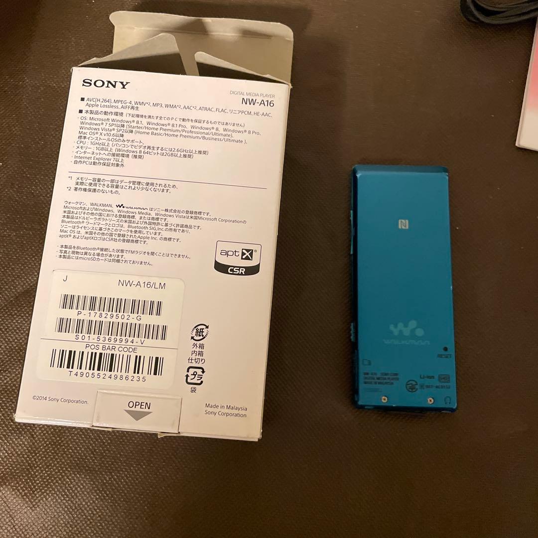 ポータブルプレーヤー Sony NW-A16
