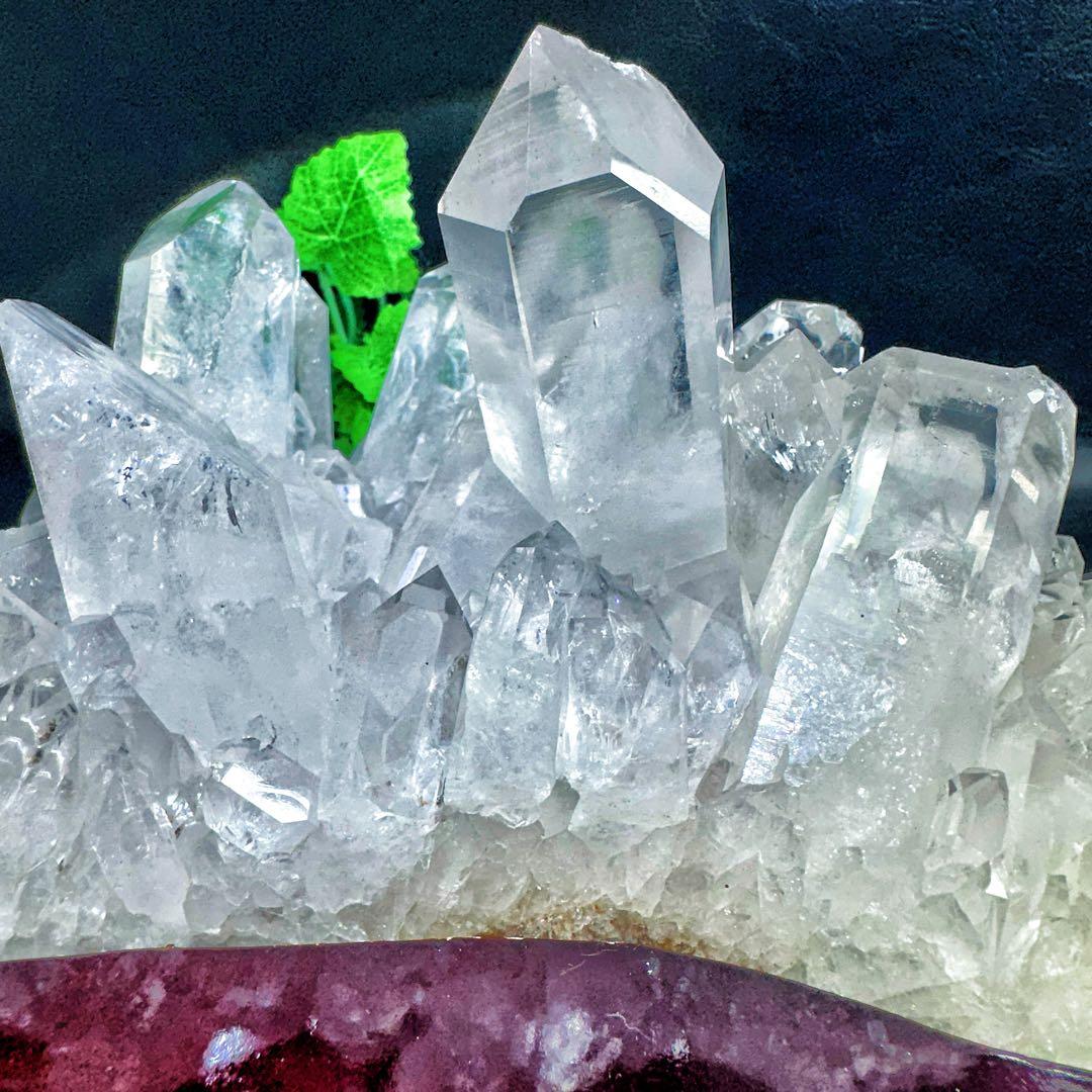 巨大❗爆レア❗️高透明度❗浄化❗️超強いパワーキラキラ☆ヒマラヤクラスターA1324