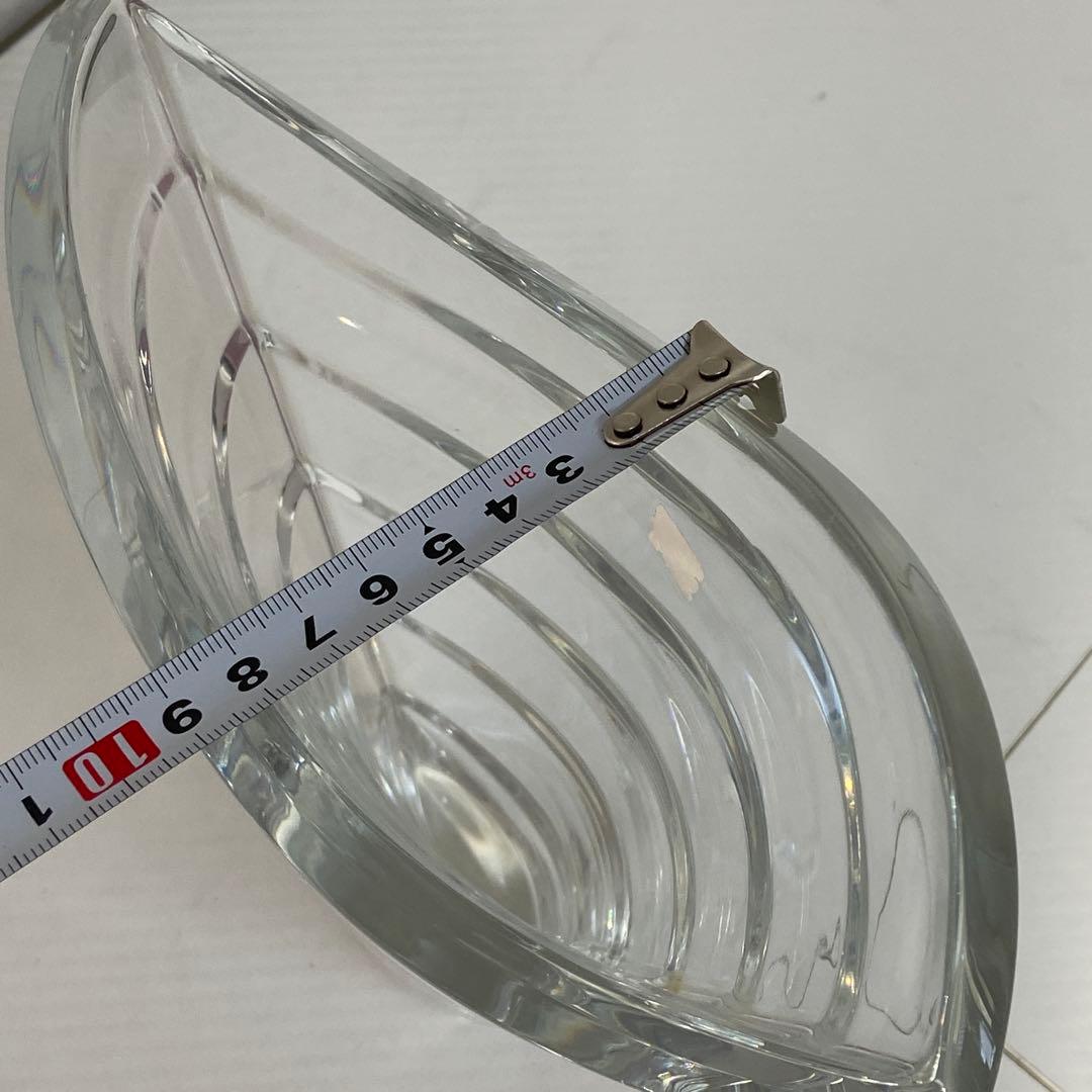 Baccarat バカラ⭐️ウェーブ　ベース 花瓶　フラワーベース