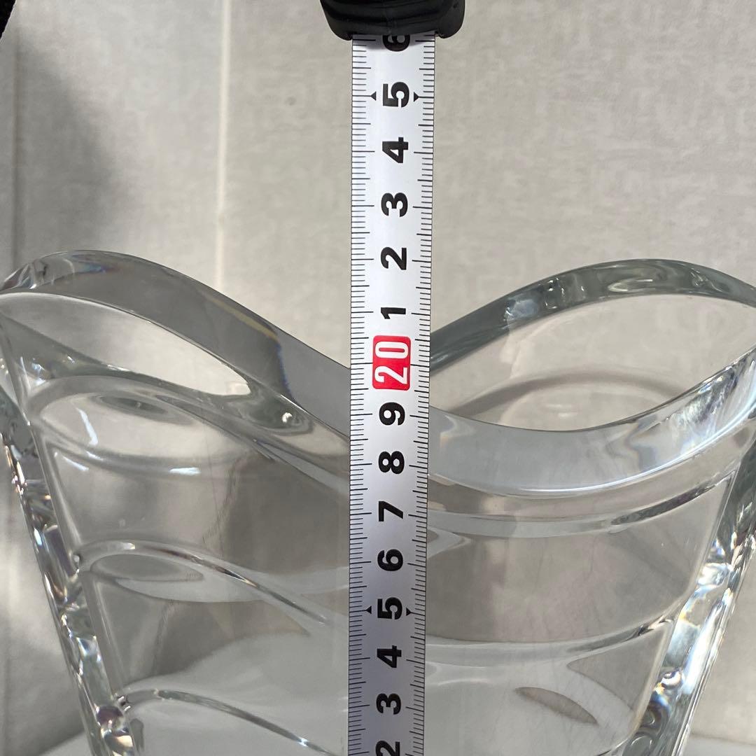 Baccarat バカラ⭐️ウェーブ　ベース 花瓶　フラワーベース