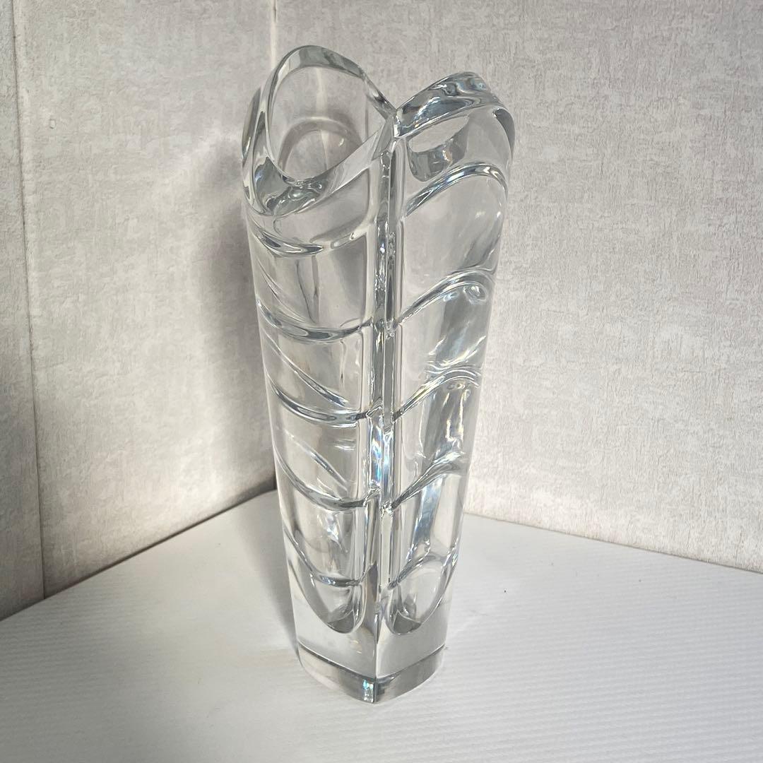 Baccarat バカラ⭐️ウェーブ　ベース 花瓶　フラワーベース