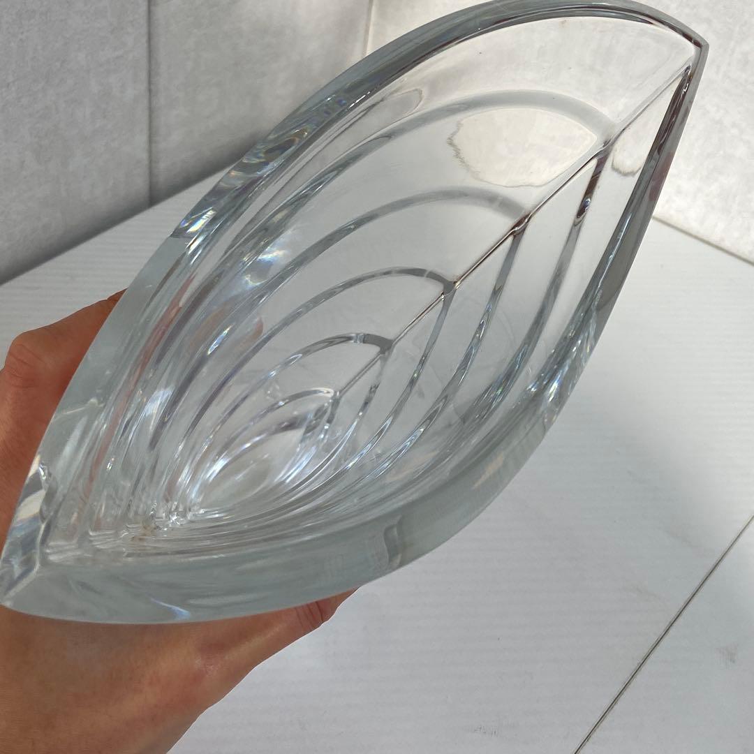 Baccarat バカラ⭐️ウェーブ　ベース 花瓶　フラワーベース