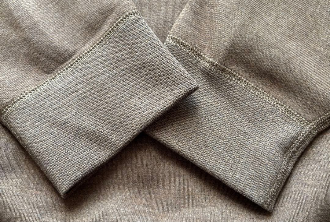 ラルフローレン ダブルニット スウェット クルーネック メンズ L ブラウン