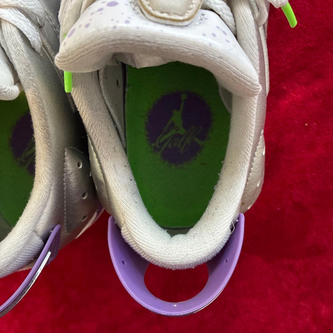 エア ジョーダン 6 jordan golf 紫/グレー