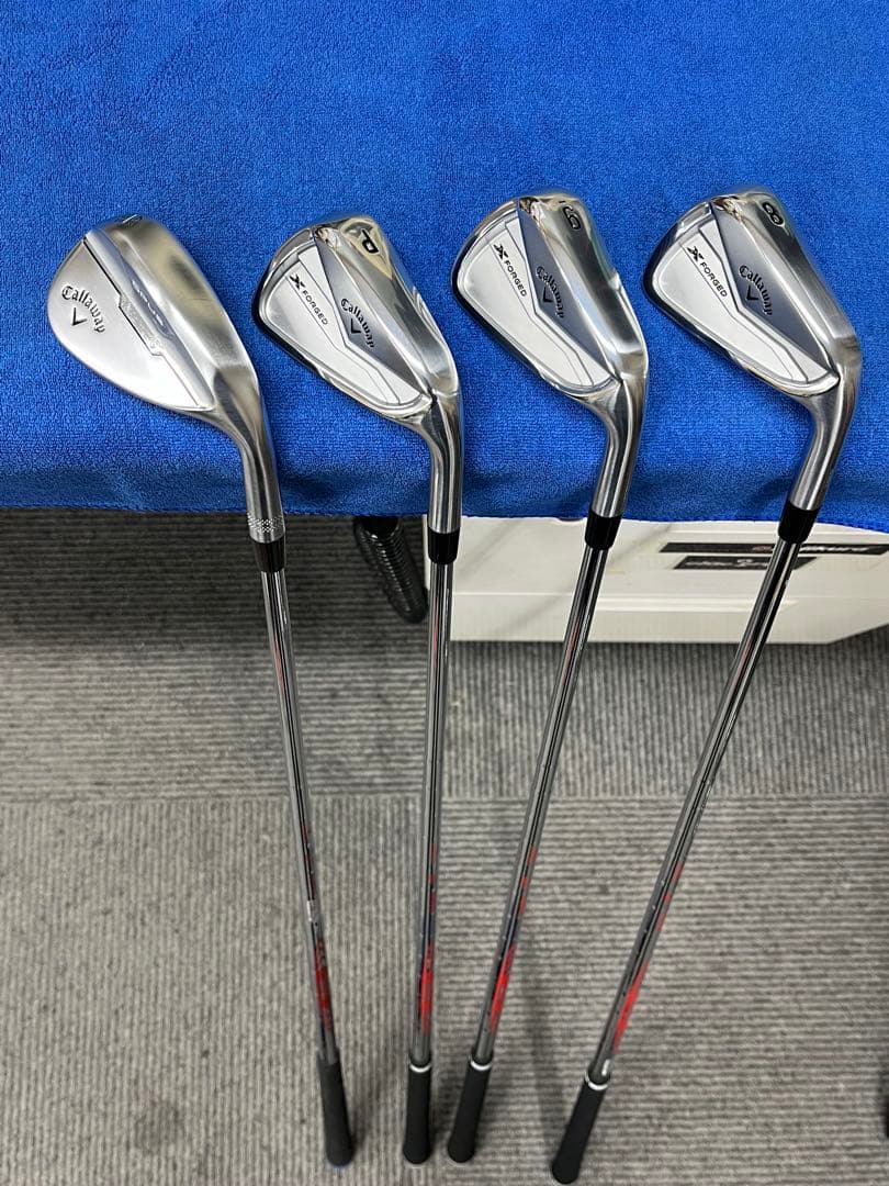 キャロウェイ　X FORGED 5〜P OPUSウェッジ 48° 7本セット