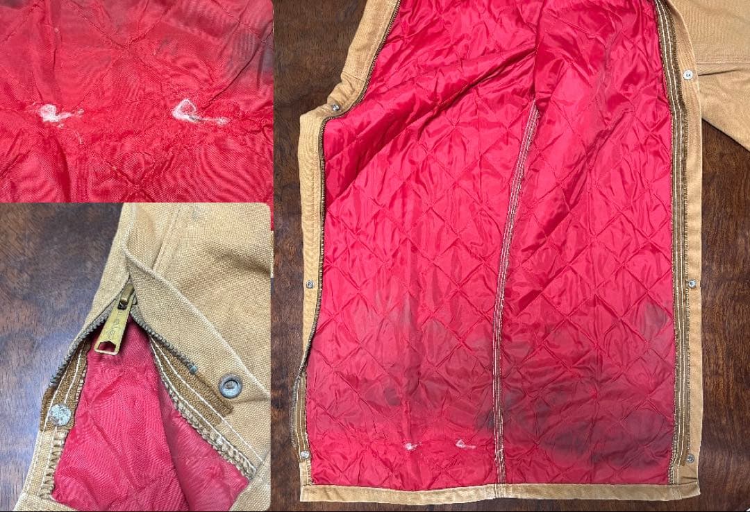 2001年 USA製 Carhartt カーハート オールインワン 中綿 46R