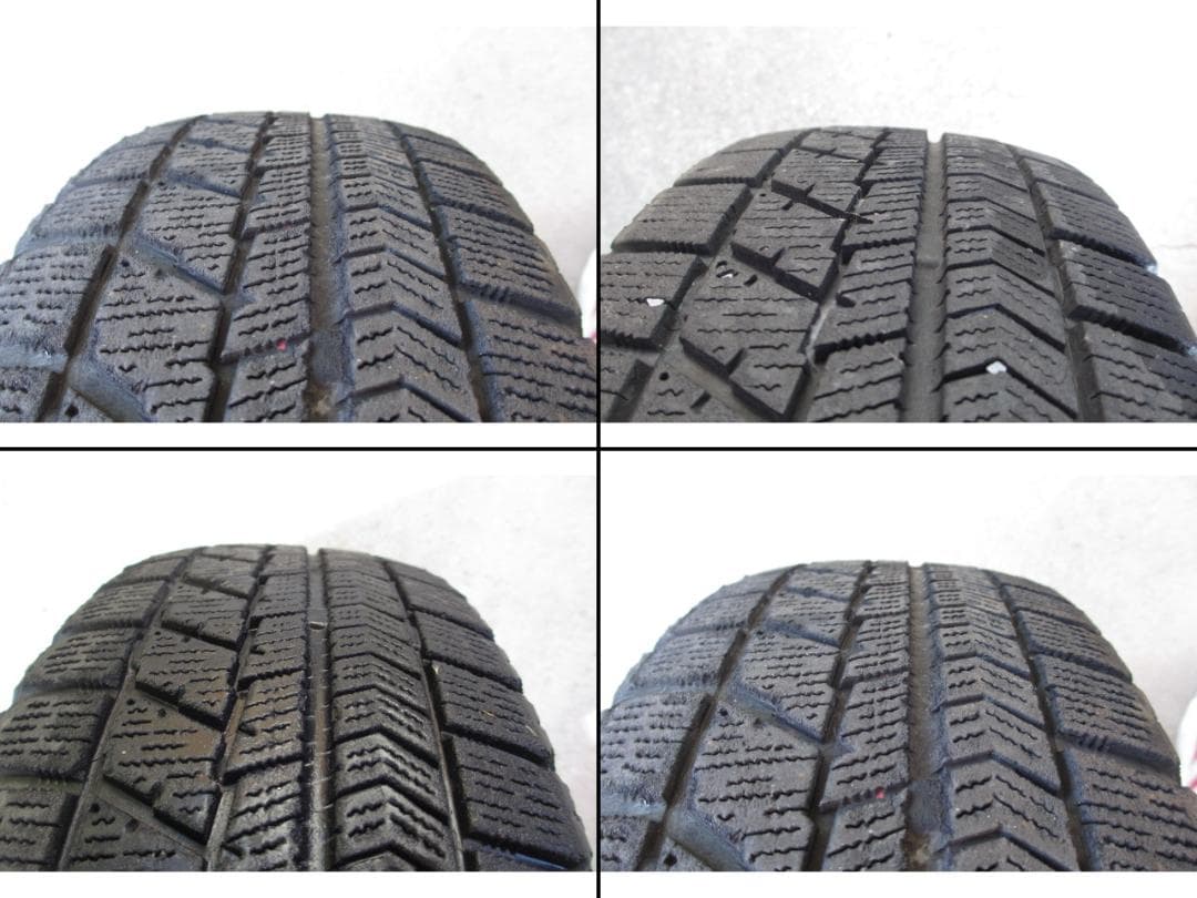 社外 13インチ アルミ ホイール PCD100 4穴 4本 155/65R13
