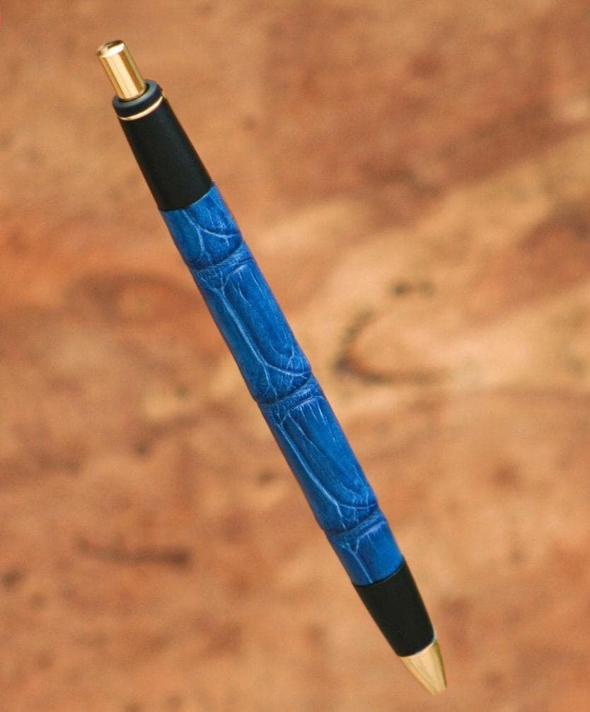 【新品未開封】シックザール 夏限定 ボールペン クロコダイル (薄藍)
