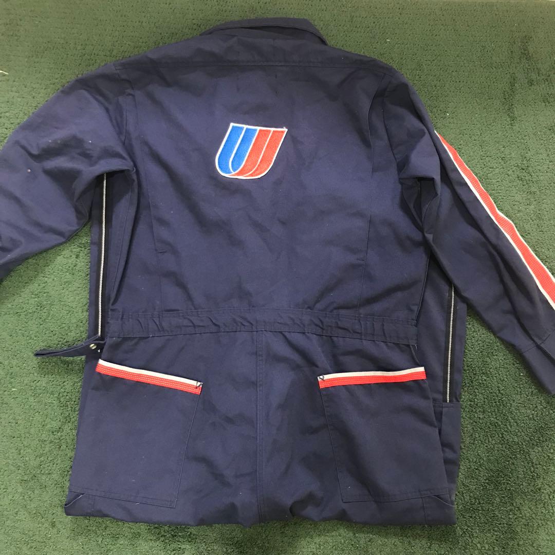 希少　ユナイテッド航空　整備士　メカニック　つなぎ　オーバーオール　年代物