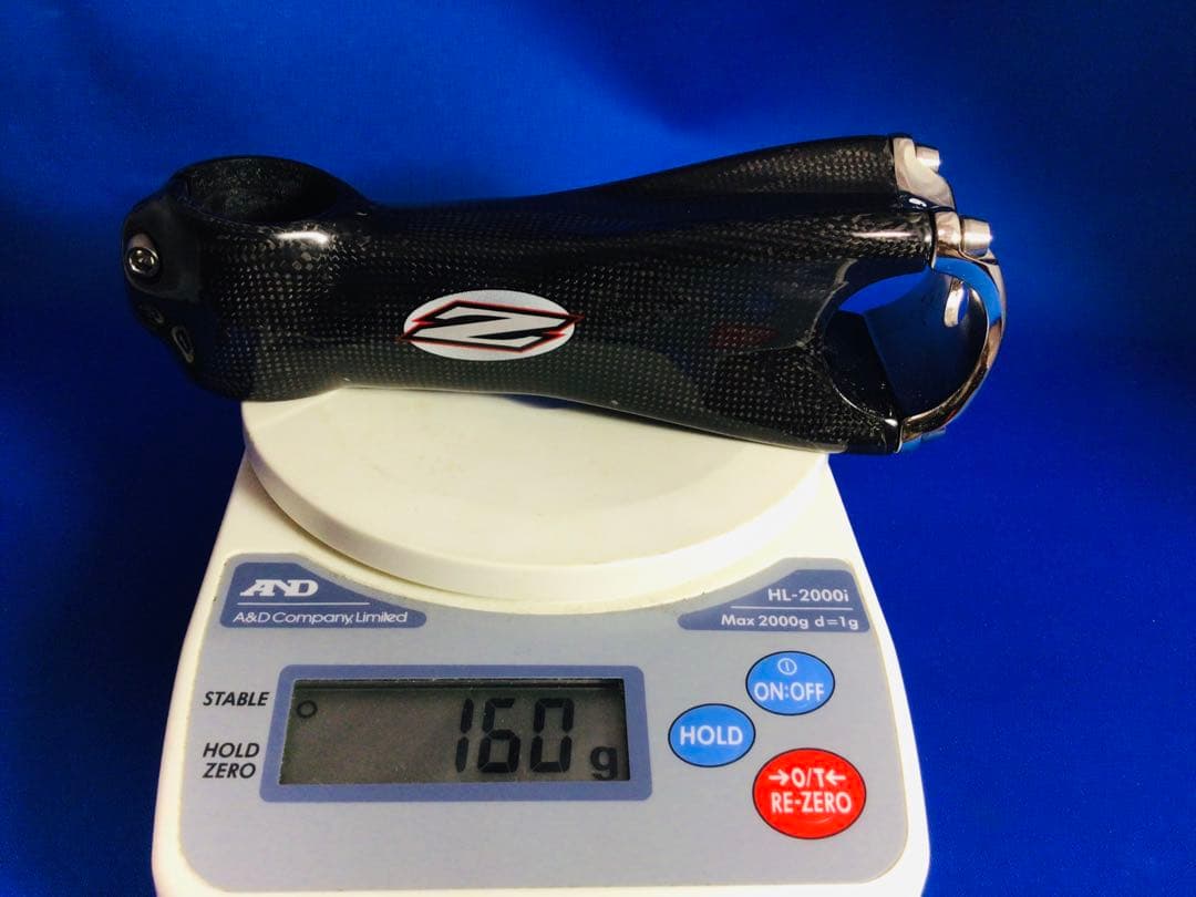 デッドストック ZIPP 145 カーボン製 ステム 130mm ヘッドカバー付