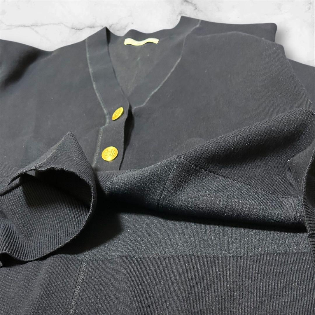 人気ジャーナルスタンダードレリュームコットンカシミヤミックスダブルニットVネック