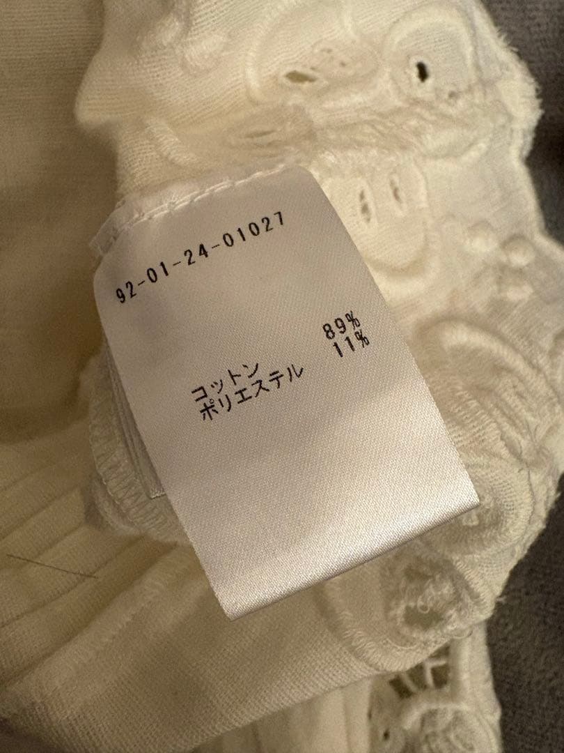 yuyu！Sea New York エンブロイダリーレースブラウス