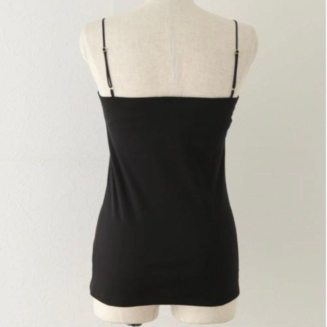 ドゥーズィエムクラス　LALA VIEキャミソール　M 黒　新品未使用