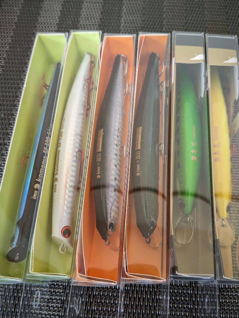 新品 未使用 貴重 ima シーバス ヒラメ 6本セット