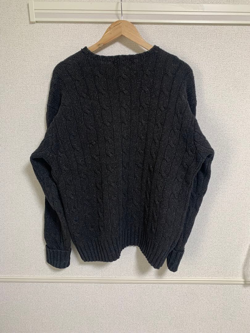 ラルフローレン　ネップ　コットンニット　90s ビンテージ