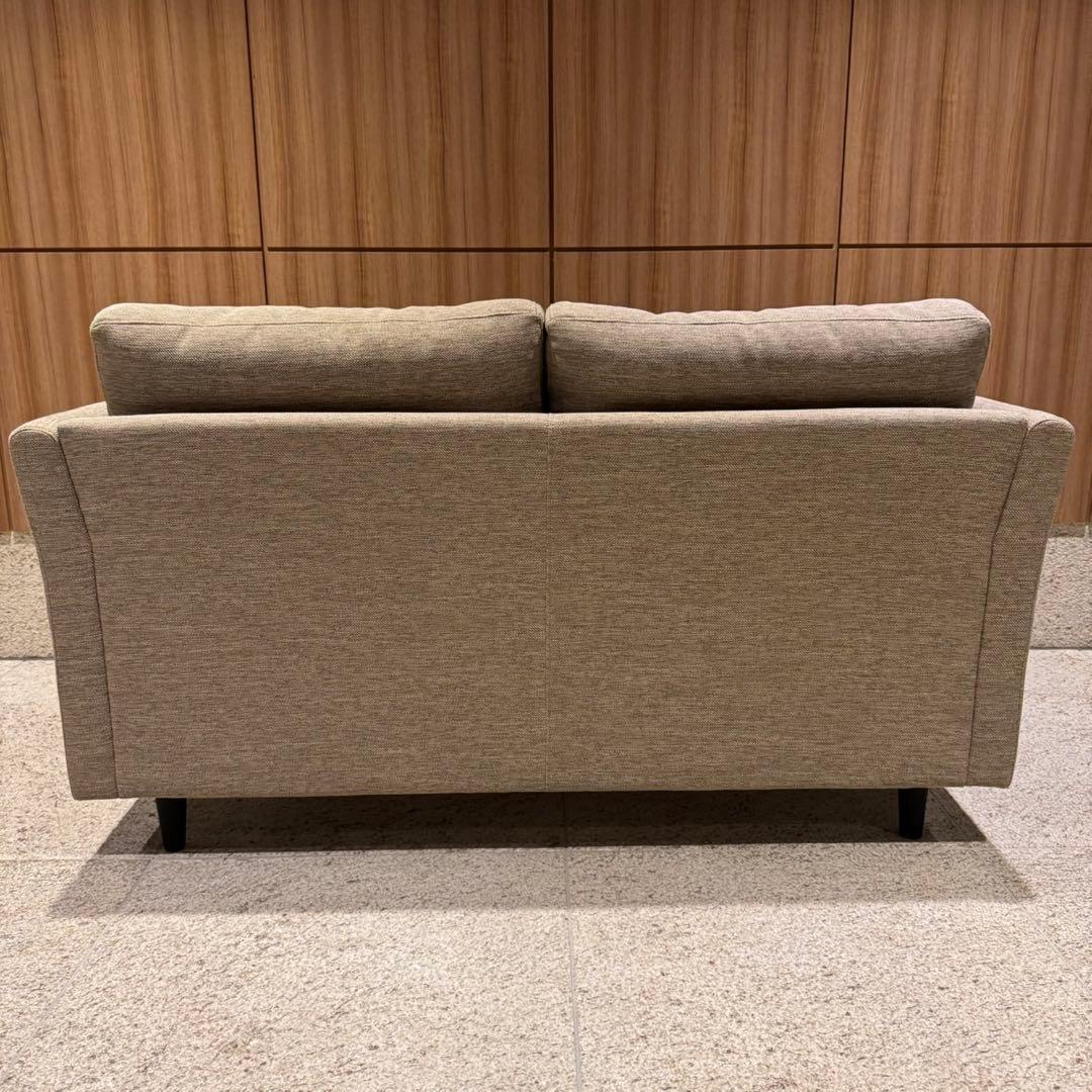 ニトリ 2人掛けソファ CA10 DR-BE ベージュ 布張り グレージュ系