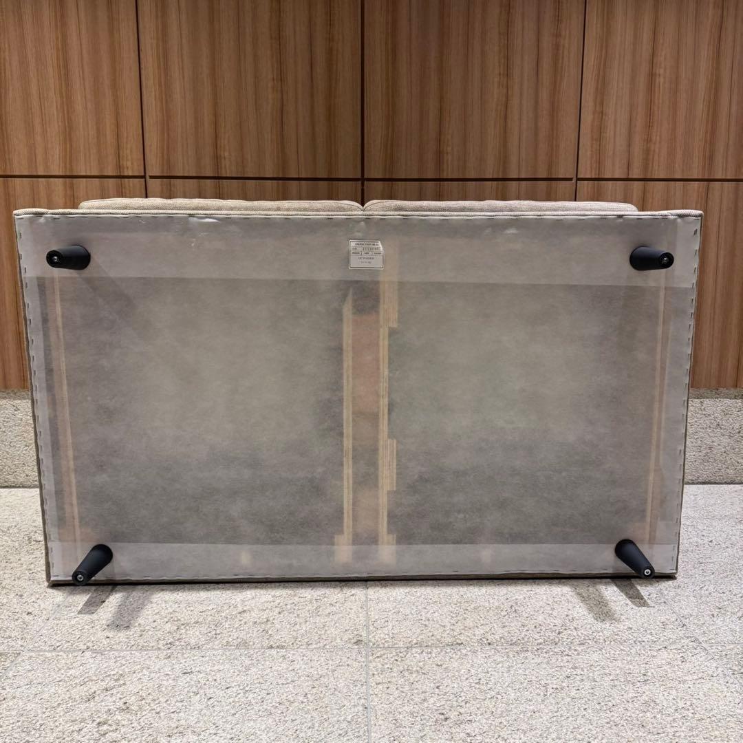 ニトリ 2人掛けソファ CA10 DR-BE ベージュ 布張り グレージュ系