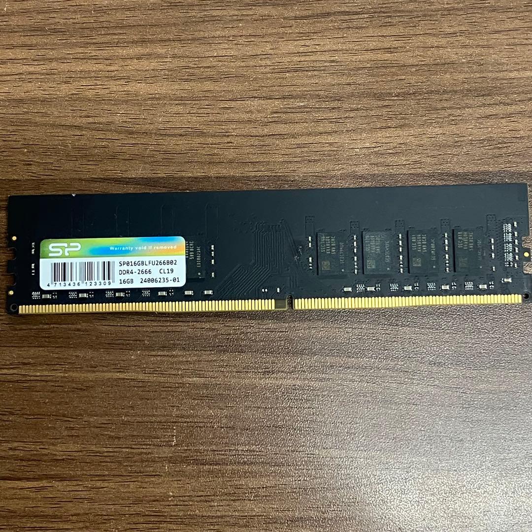 即日発送／SP 16GB DDR4 2666MHz CL19 メモリー②
