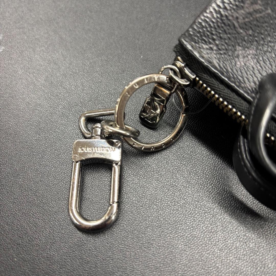 LOUIS VUITTON ポルトクレミニキーポル モノグラム　ブラック